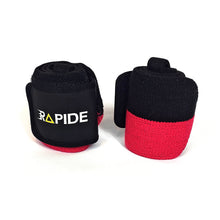 Black-Pink Wrist Wraps (heavy-duty)
