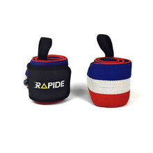 Black-Pink Wrist Wraps (heavy-duty)