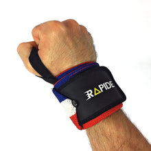 Black-Pink Wrist Wraps (heavy-duty)