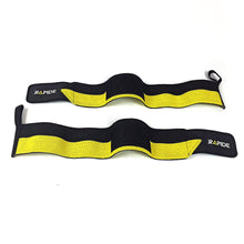 Black/Yellow Wrist Wraps (heavy-duty)