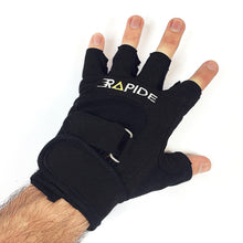 Black workout gloves